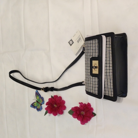 ANNE KLEIN Women's shoulder bag with trim - Picture 6 of 9